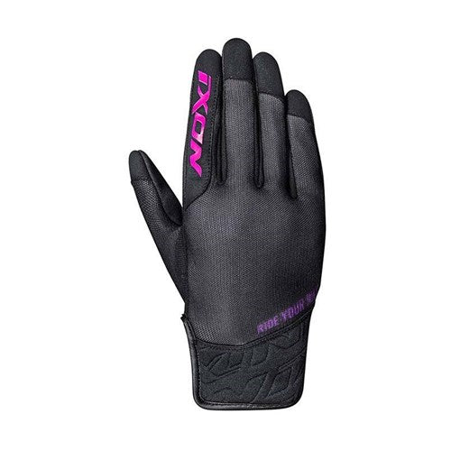 RS SLICKER LADY GLOVE - BLACK/FUSHIA