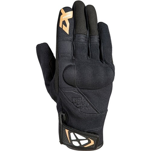 RS DELTA LADY GLOVE - BLACK/WHITE/GOLD