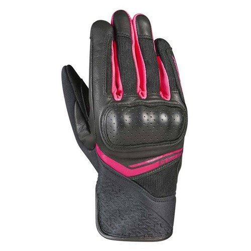 RS LAUNCH LADY GLOVE - BLACK/FUSHIA