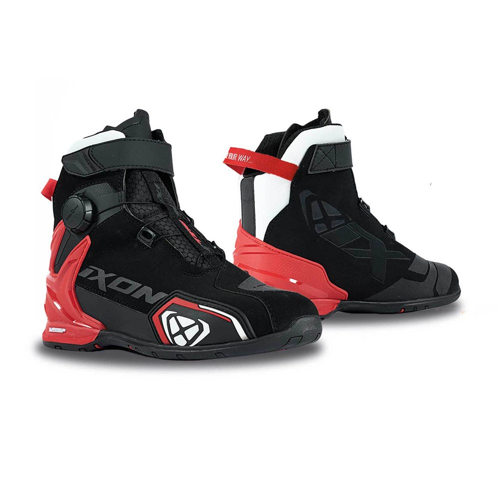 IXON BULL 2 WP BOOT BLK/WHT/RED (43)