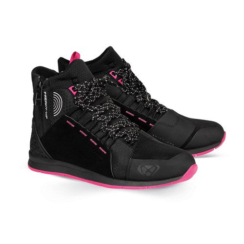 IXON FREAKY WP LADY BOOTS BLK/FUSHIA