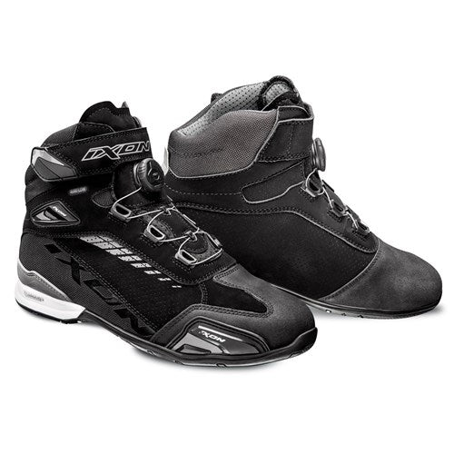 BULL VENTED BOOT - BLACK/GREY