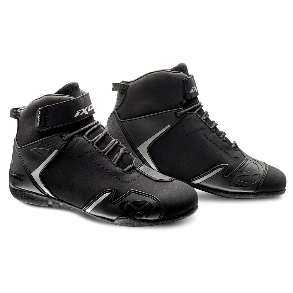 IXON GAMBLER WP LADY BOOTS BLK/SIL (41)