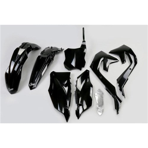 #UFO KAWASAKI KX250F 21-23/KX450F 19-23 PLASTICS KIT (BLK) (WILL BECOME KAKIT227FE001)