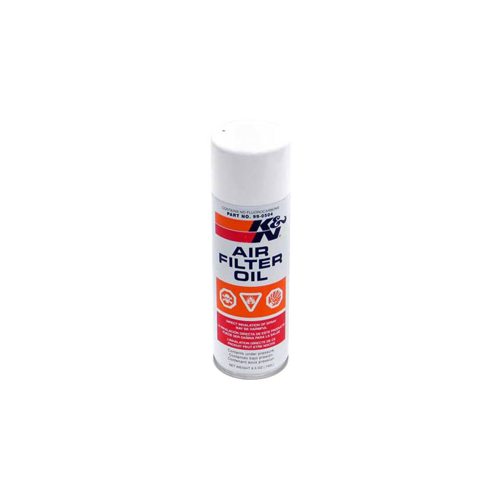 K&N Filter Oil – 6.5oz Aerosol Spray (12) K99-0504