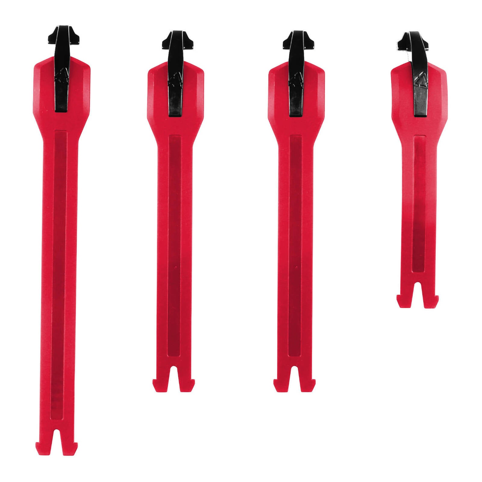 Leatt 4.5 Strap Kit - Red - 4 Pieces