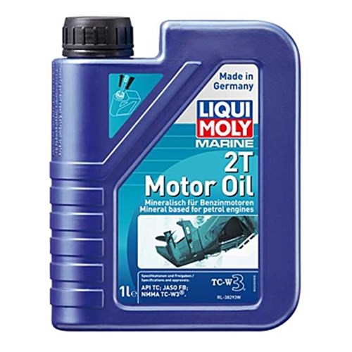 #LIQUI MOLY MARINE 2T OIL 1L 25019 (6 TO A BOX)