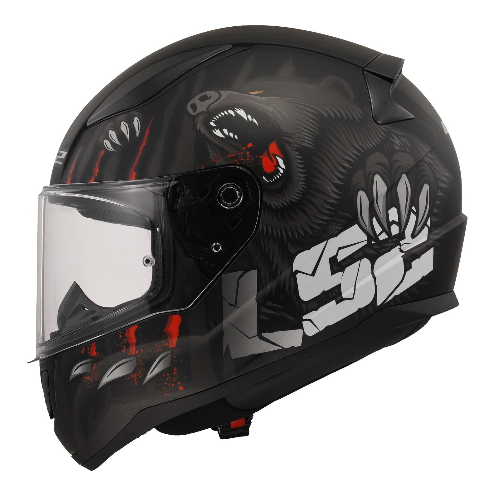 LS2 FF353 Rapid II Claw Helmets - Black 06