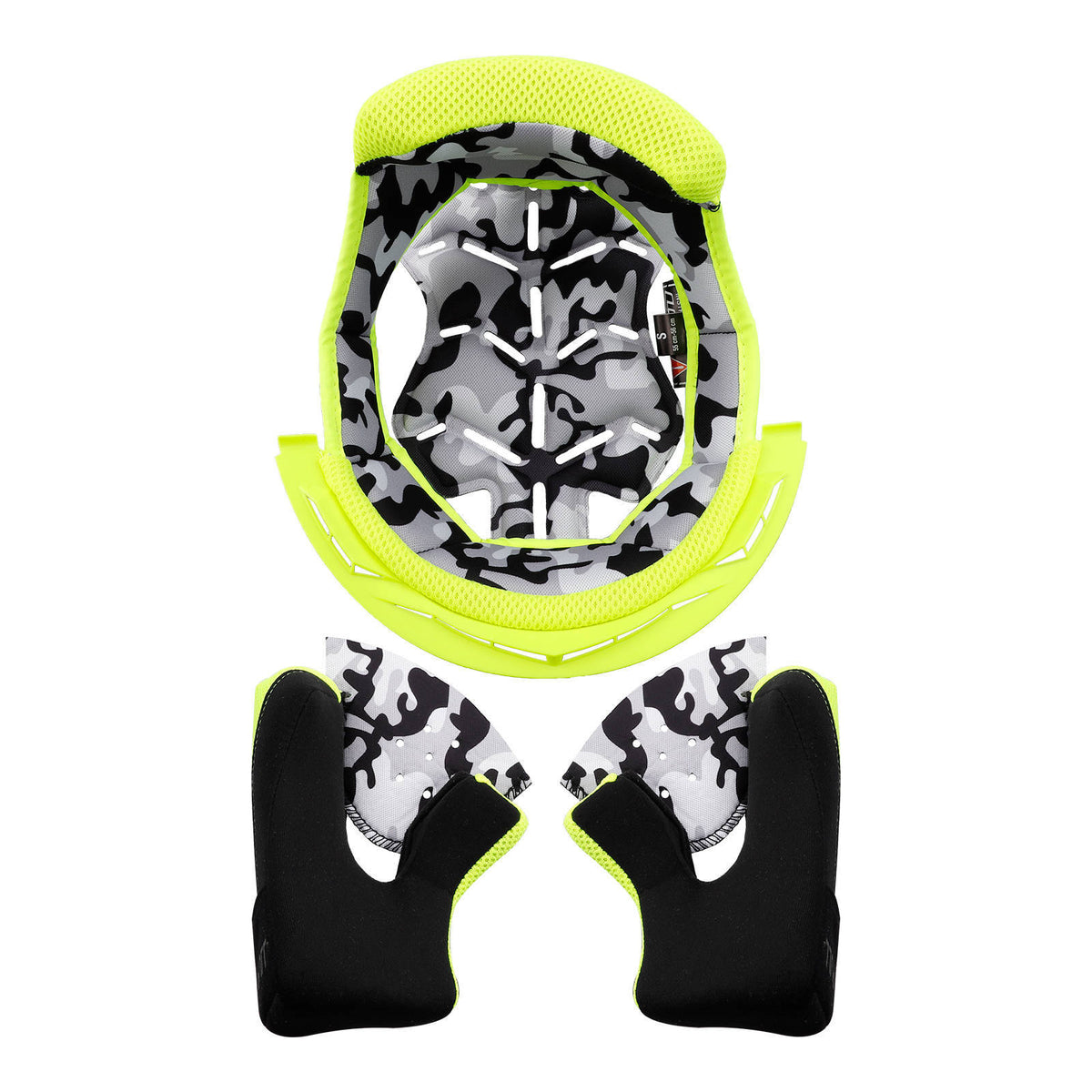 LS2 MX437 Fast Evo Liner - Hi-Vis Yellow (3XL)