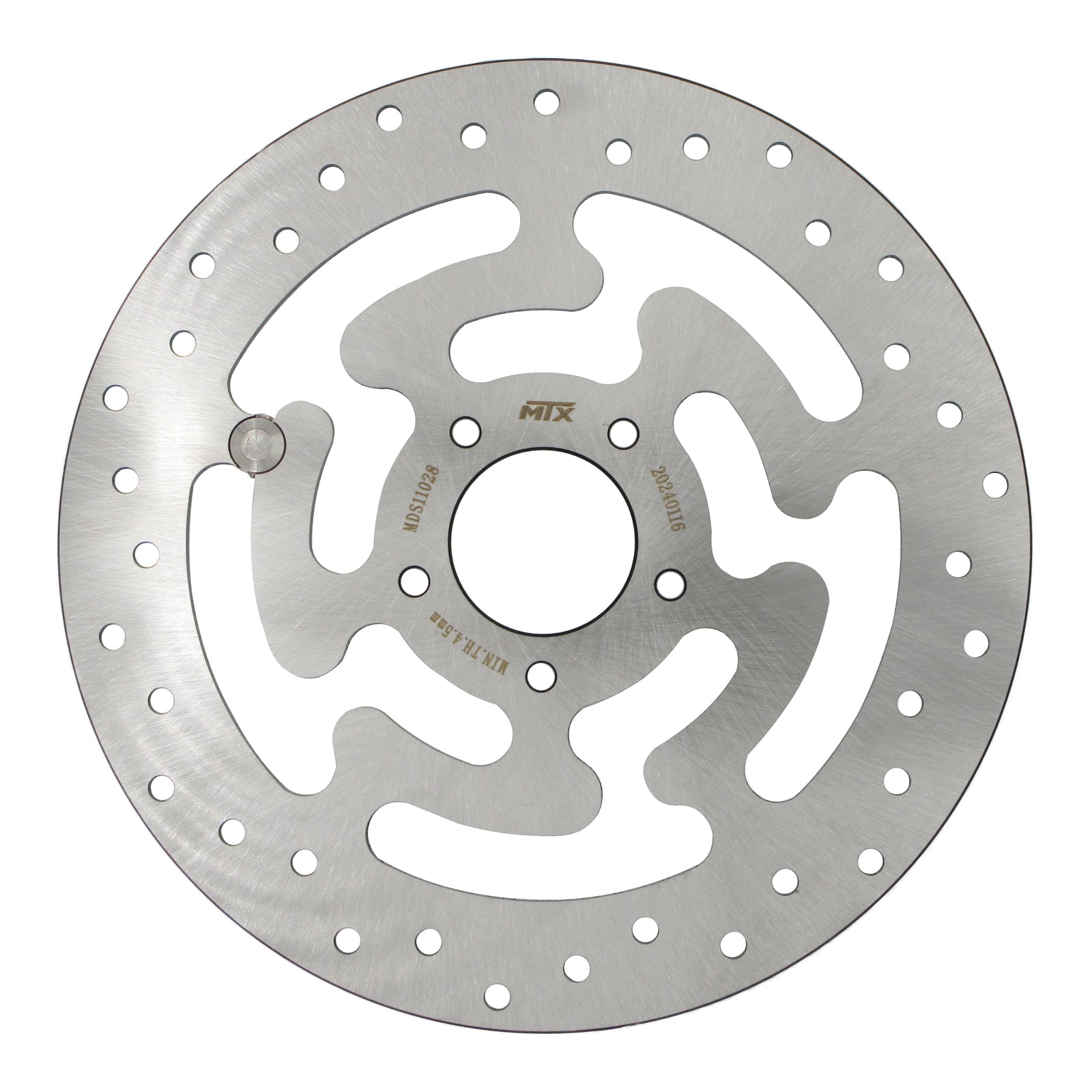 MTX Brake Disc Solid Type - Front Left