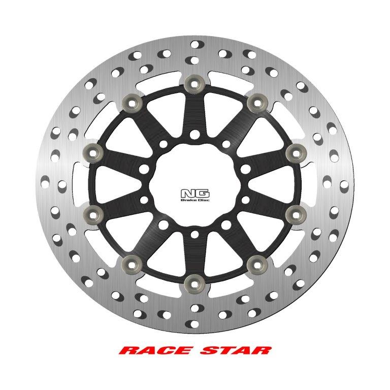 NG Premium Floating Heat Treated Racing Rotor RACE STAR - ZG SERIES - NG1056ZG