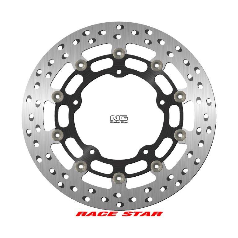 NG Premium Floating Heat Treated Racing Rotor RACE STAR - ZG SERIES - NG1058ZG