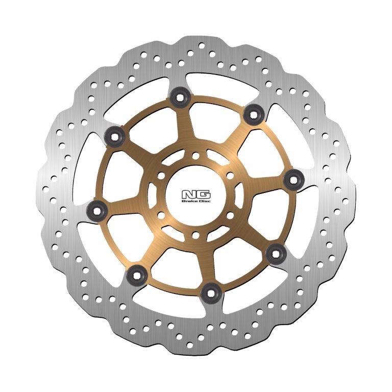 NG Brakes OEM Replacement Rotor Wave Type - NG1060X