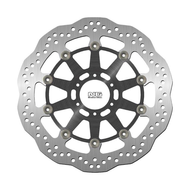 NG Brakes Premium Alloy Center Rotor Wave Type - NG1060XG