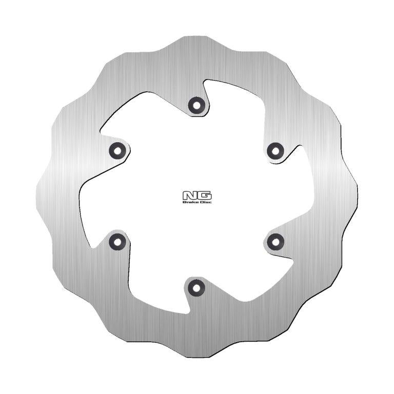 NG Brakes OEM Replacement Rotor Wave Type Non-Vented - NG129XSP