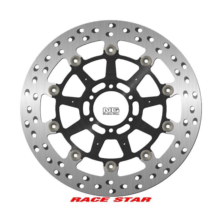 NG Premium Floating Heat Treated Racing Rotor RACE STAR - ZG SERIES - NG1538ZG