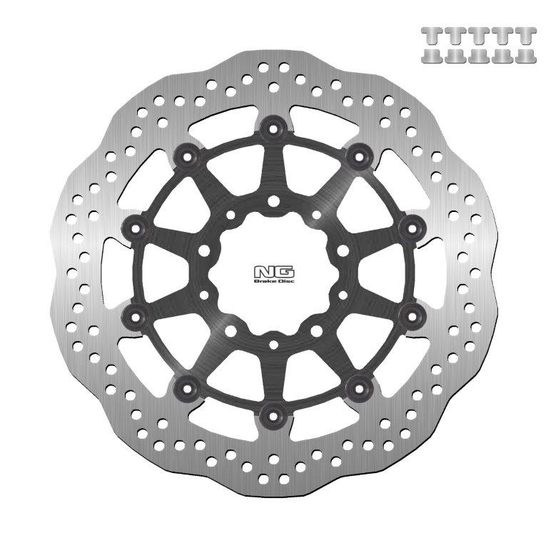 NG Brakes OEM Replacement Rotor Wave Type - NG1559X