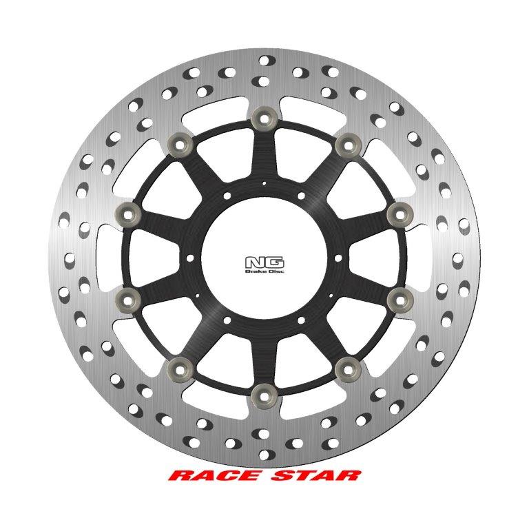 NG Premium Floating Heat Treated Racing Rotor RACE STAR - ZG SERIES - NG1621ZG