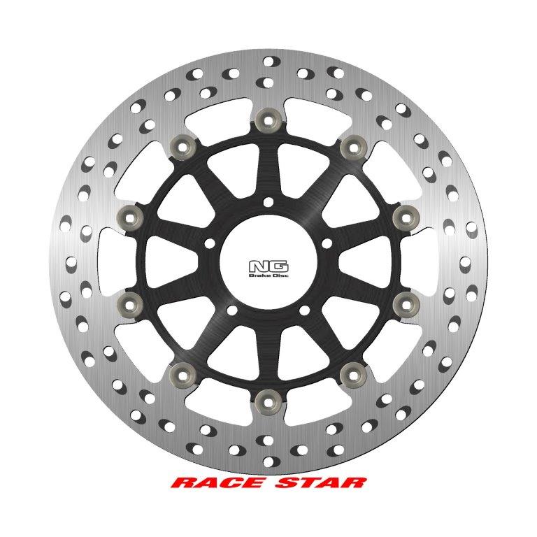NG Premium Floating Heat Treated Racing Rotor RACE STAR - ZG SERIES - NG1796ZG
