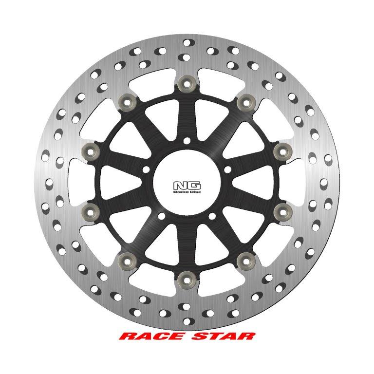 NG Premium Floating Heat Treated Racing Rotor RACE STAR - ZG SERIES - NG1845ZG