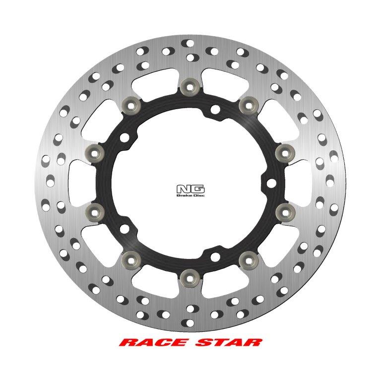 NG Premium Floating Heat Treated Racing Rotor RACE STAR - ZG SERIES - NG2033ZG