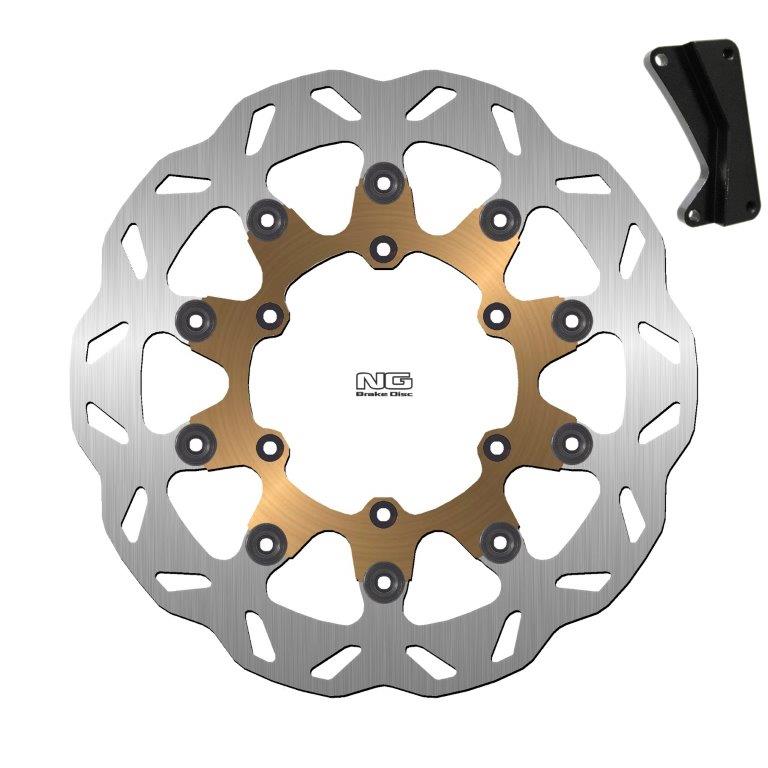 NG Oversize Rotor Kit 320mm Includes Bracket - NG723XK13