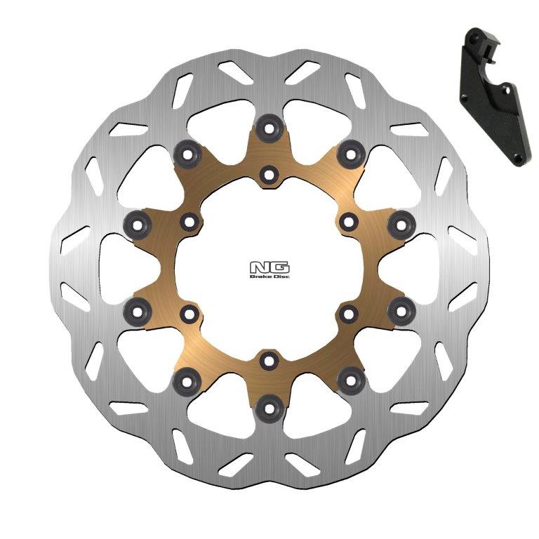 NG Oversize Rotor Kit 320mm Includes Bracket - NG723XK14