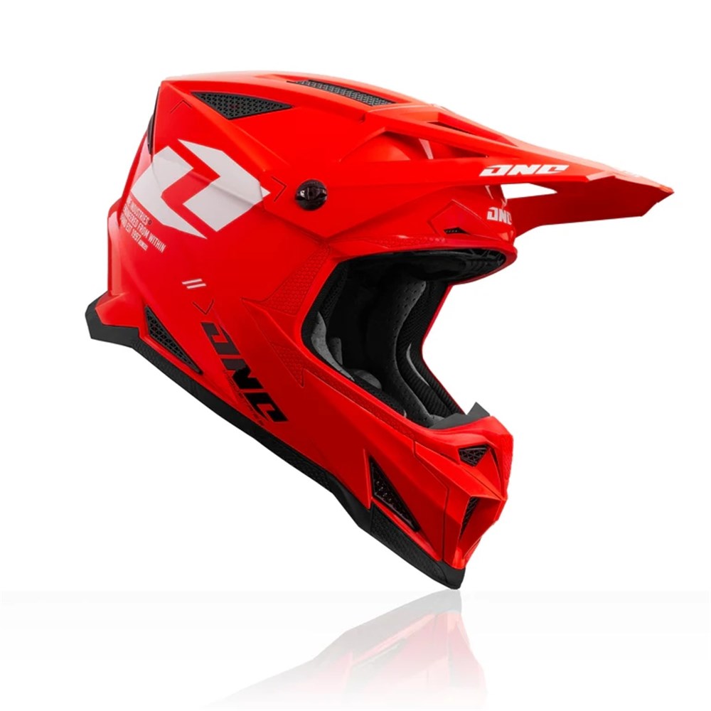 ONE INDUSTRIES X-297 HELMET FOCUS - ELECTRIC RED (MD)
