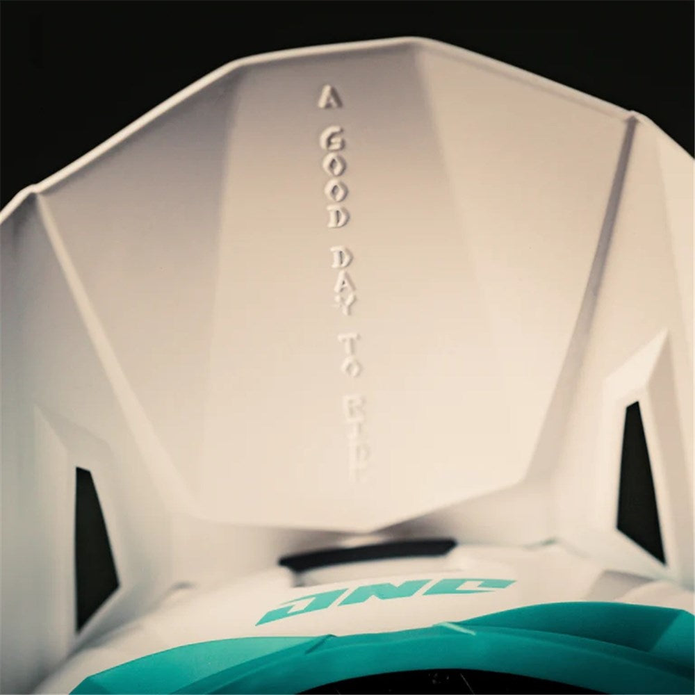 ONE INDUSTRIES X-297 HELMET HORIZON - MIAMI WHITE (SM)