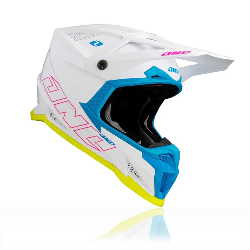ONE INDUSTRIES X-297 HELMET HORIZON - MIAMI WHITE (LG)