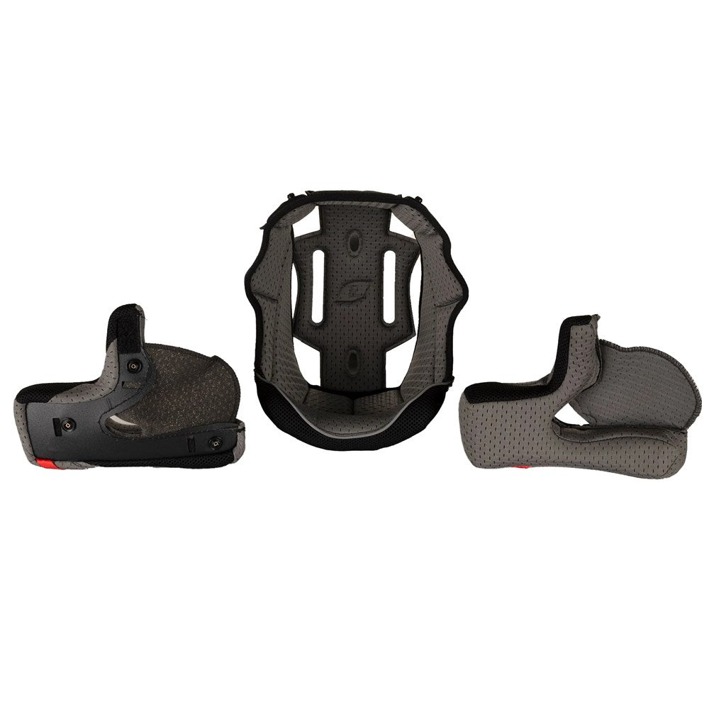 ONE INDUSTRIES X-297 HELMET-S/P LINER + CP KIT BLACK (LG)