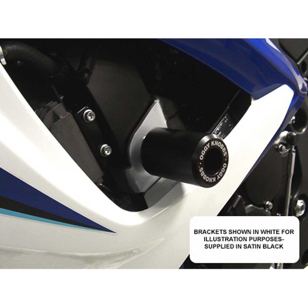 OGGY KNOBBS GSX-R 600 & GSX-R 750 06-07 (Black Knobbs) - OK726