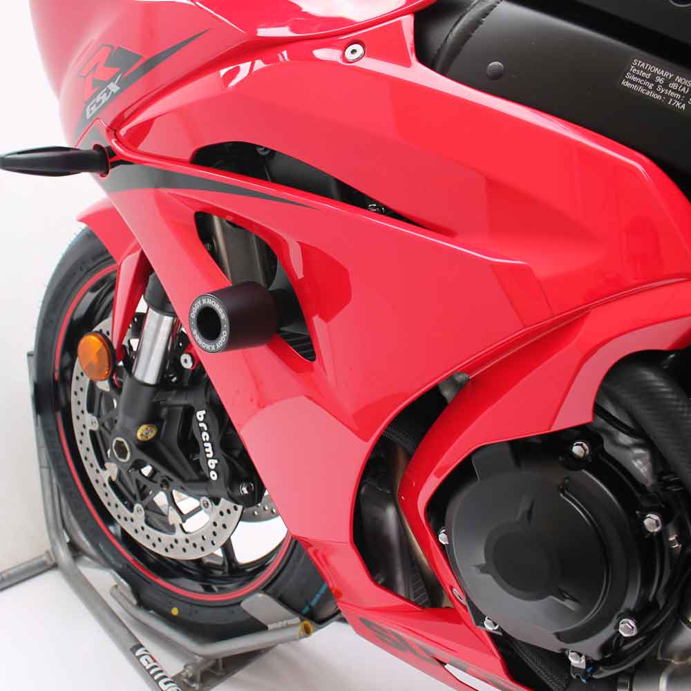 OGGY KNOBBS GSX-R 1000 & GSX-R 1000R 17-25 (Black Knobbs) - OK764