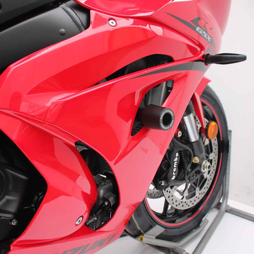 OGGY KNOBBS GSX-R 1000 & GSX-R 1000R 17-25 (Black Knobbs) - OK764