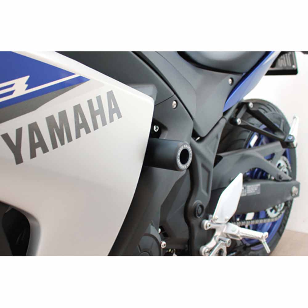 OGGY KNOBBS YZF-R3 15-18 (Black Knobbs) - OK803
