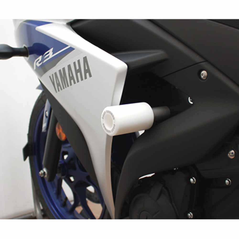 OGGY KNOBBS YZF-R3 15-18 (White Knobbs) - OK804