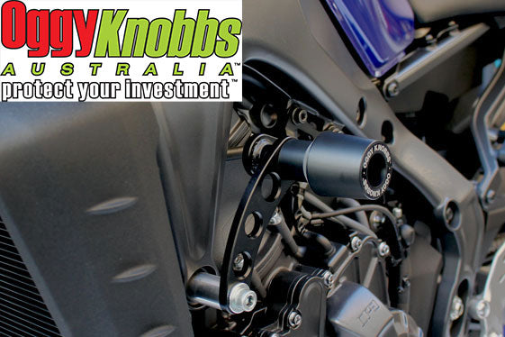 OGGY KNOBBS MT-09, TRACER 9 21-25 & XSR 900 22-25 (Black Knobbs) - OK857