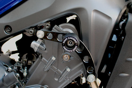 OGGY KNOBBS MT-09, TRACER 9 21-25 & XSR 900 22-25 (Black Knobbs) - OK857