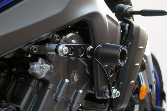 OGGY KNOBBS MT-09, TRACER 9 21-25 & XSR 900 22-25 (Black Knobbs) - OK857