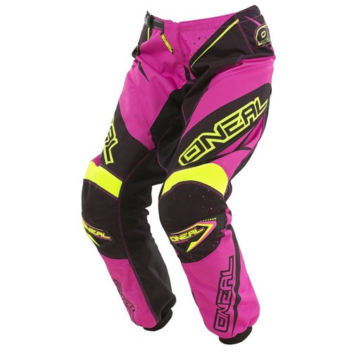 ONEAL ELEMENT LADIES PANT RACEWEAR V.17 - BLACK/PINK/HI-VIZ