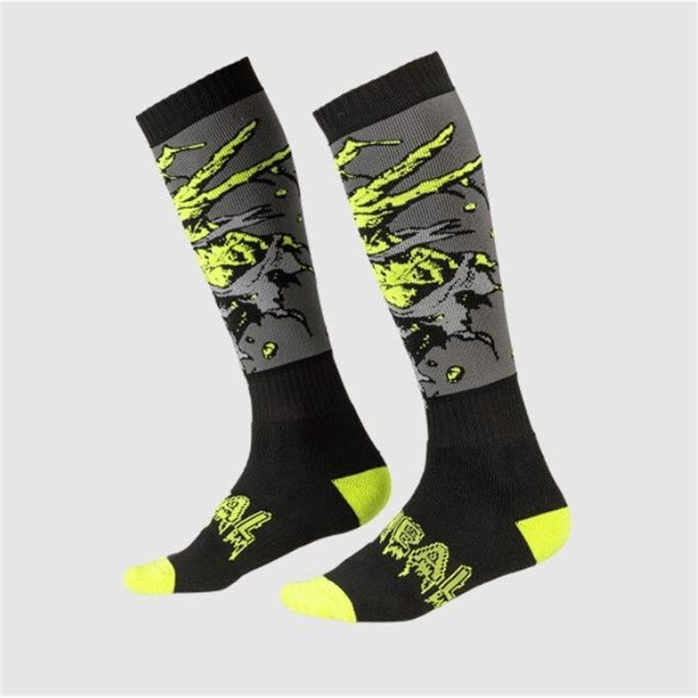 ONEAL 26 PRO MX SOCKS - ZOMBIE BLK/GRN