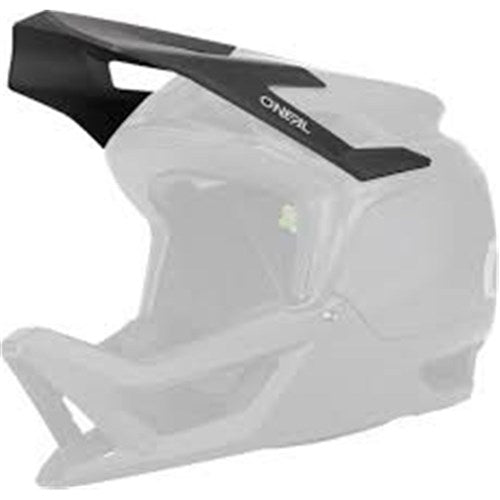 ONEAL 22 VISOR TRANSITION HELMET SOLID BLK (XS-M)