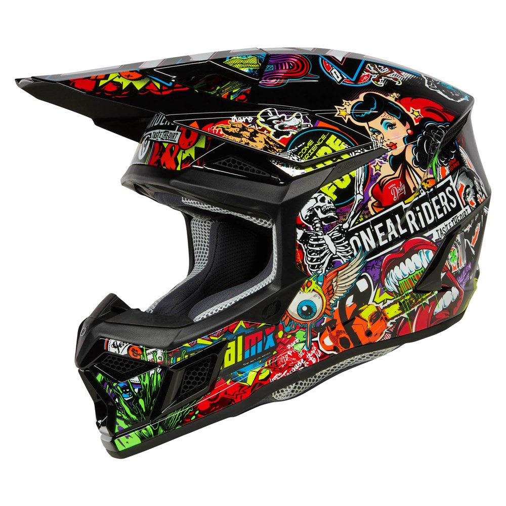 ONEAL 26 3SRS YOUTH HELM CRANK - MATTE MULTI (MD)