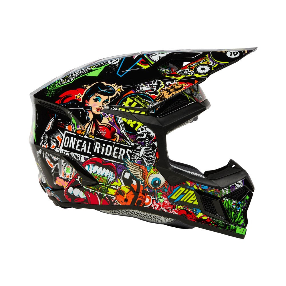 ONEAL 26 3SRS YOUTH HELM CRANK - MATTE MULTI (LG)