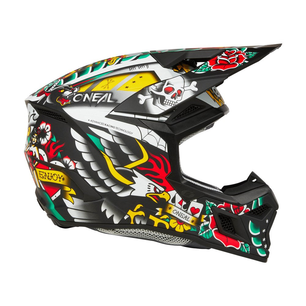 ONEAL 26 3SRS YOUTH HELM INKED - MATTE MULTI (XL)