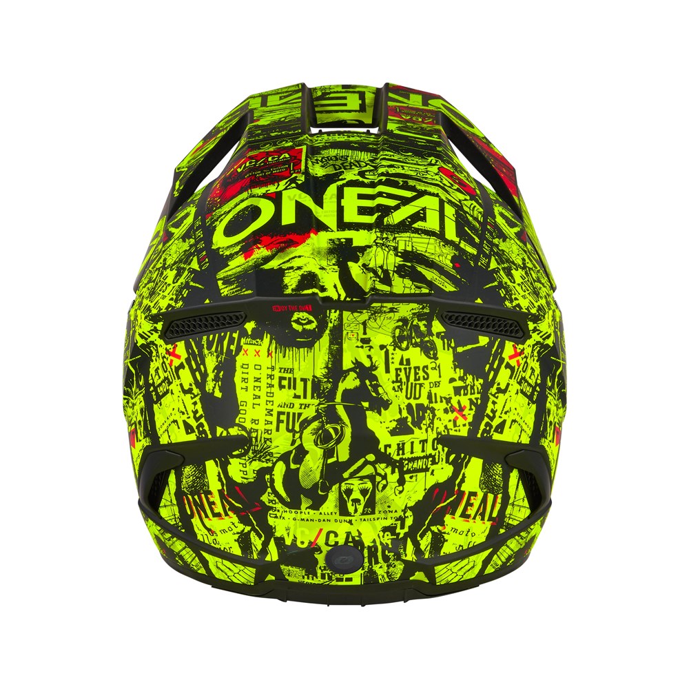 ONEAL 26 3SRS YOUTH HELM ATTACK - BLK/N-YEL (MD)