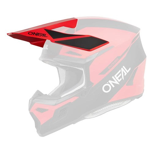 ONEAL 25 3SRS YOUTH S/P-HELM PEAK RACE V.25 - MATTE BLK/RED