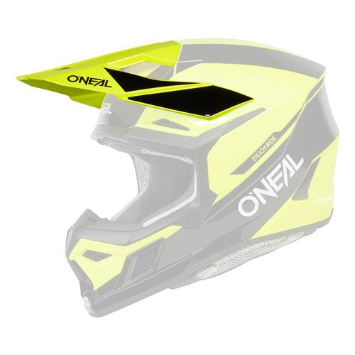 ONEAL 25 3SRS S/P-HELM PEAK RACE V.25 - BLK/N-YEL