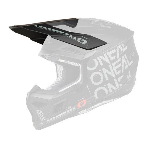 ONEAL 25 3SRS S/P-HELM PEAK STATIC V.25 - MATTE BLK/GRY