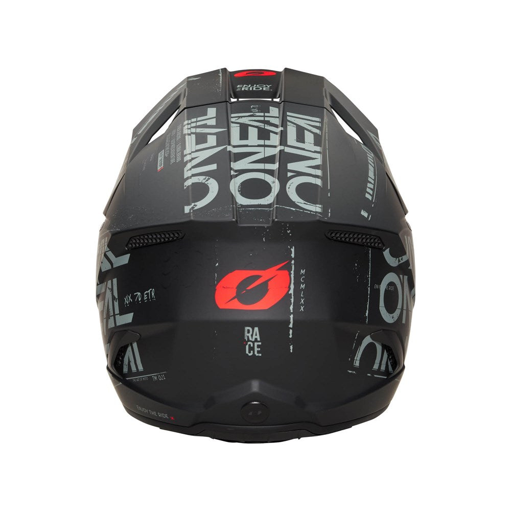 ONEAL 3SRS HELM STATIC V.25 - MATTE BLK/GRY (XL) #